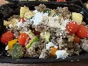 Mediterranean Ground Beef Stir Fry