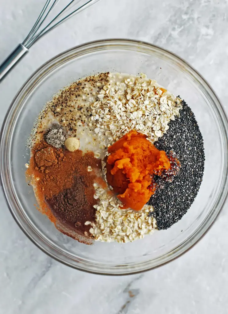 Pumpkin Spice Overnight Oats