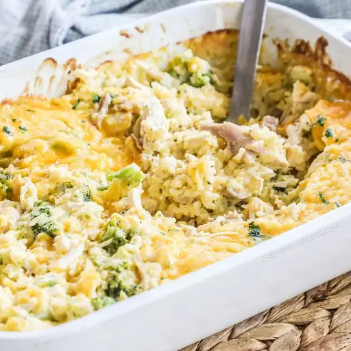 Chicken Broccoli Rice Casserole
