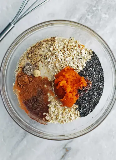 Pumpkin Spice Overnight Oats